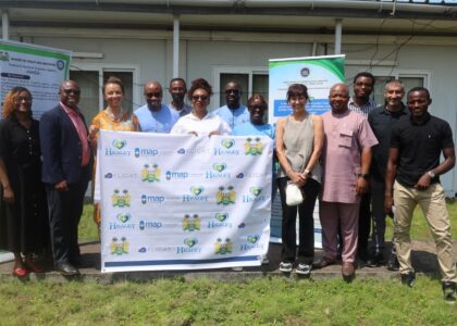 A group of about 10 people